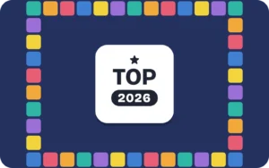 Icona con la scritta Top 2026 e una stella