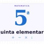 Copertina: Matematica, quinta elementare, con i segni delle quattro operazioni